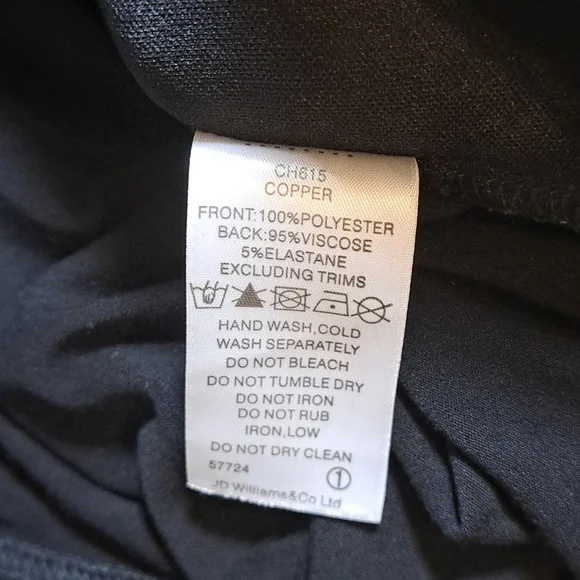 Lovedrobe Women’s Top Tank Gold Sequin Front Black Back Sleeveless Scoop Size 14 - Picture 7 of 10